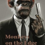 monkey with gun